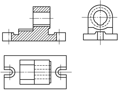 鈑金加工剖視圖怎樣理解，剖視工程圖怎么看